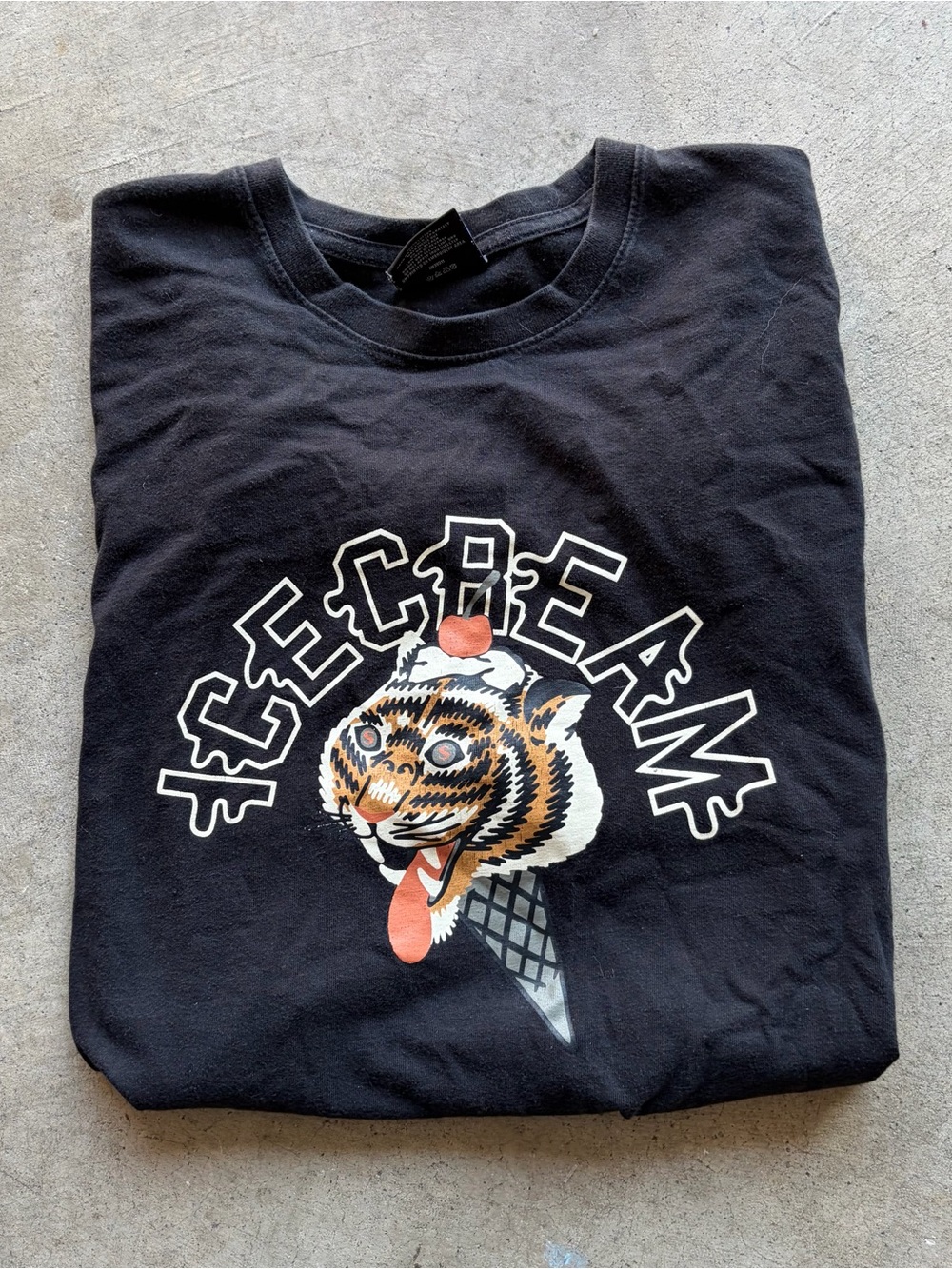 Ice Cream black tiger tee